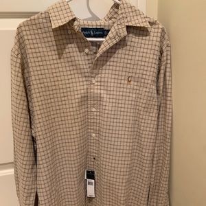 Ralph Lauren Oxford Dress Shirt Large